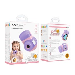 Aparat cyfrowy dla dzieci Hoco 2MP 2,4" Full HD DV201 różowy 0INT