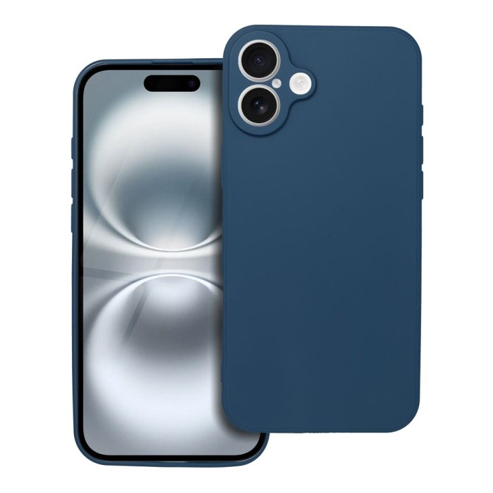 Чохол для iPhone 16 PLUS Soft темно-синій