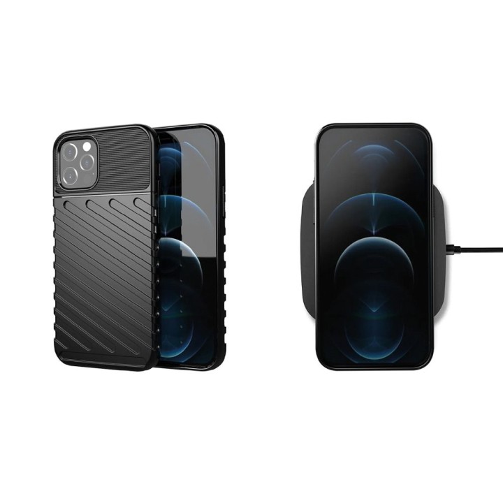 Чохол для iPhone 16 PLUS Thunder чорний