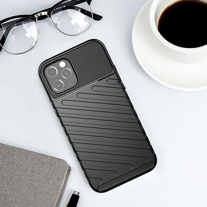 Etui na iPhone 16 PLUS Thunder czarne