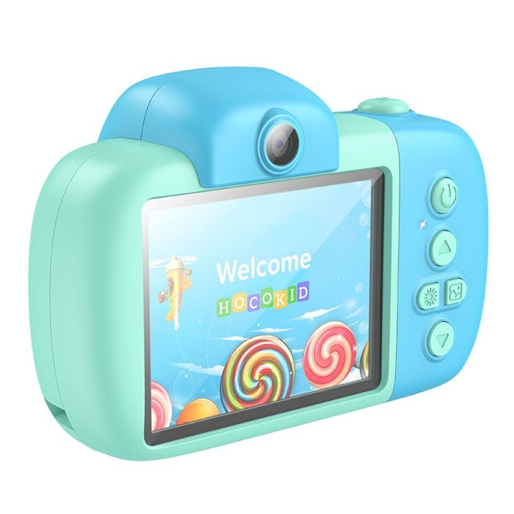 Camera digital for kids Hoco 2MP 2,4" Full HD DV201 blue 0INT