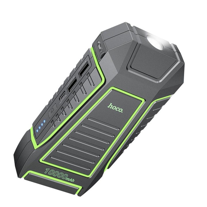Повербанк Hoco 10000 mAh 3A с функцией пуска автомобиля QS1 черный
