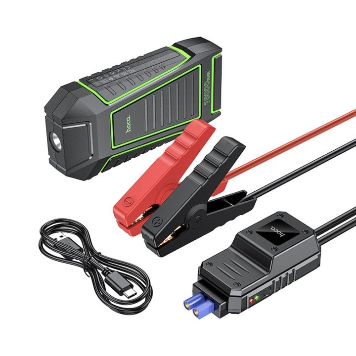 Power bank Hoco 10000 mAh 3A with car jump-start function QS1 black