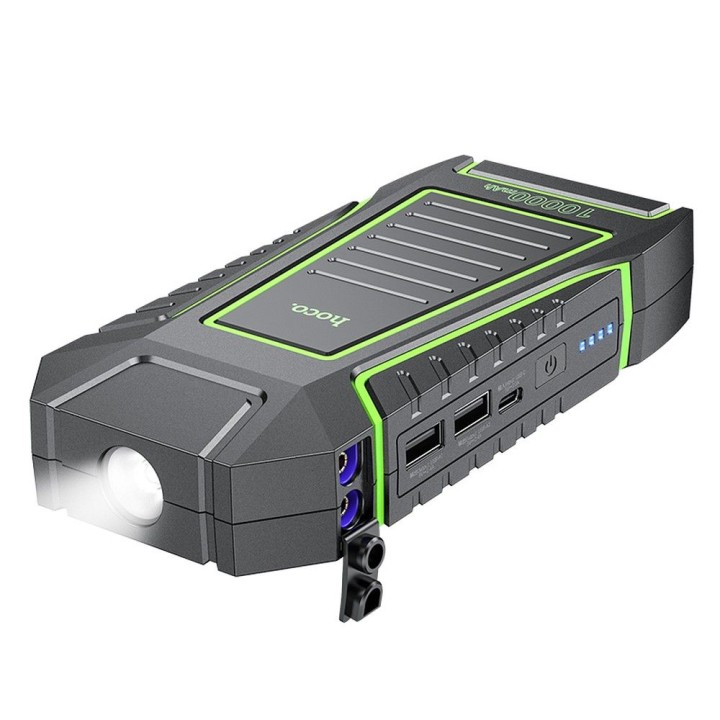 Повербанк Hoco 10000 mAh 3A с функцией пуска автомобиля QS1 черный