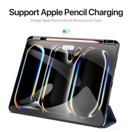 DUX DUCIS case DOMO foldable with space for stylus for iPad Pro 13 (2024) black