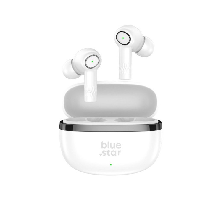 Wireless in-ear headphones Blue Star AC20C TWS ENC white