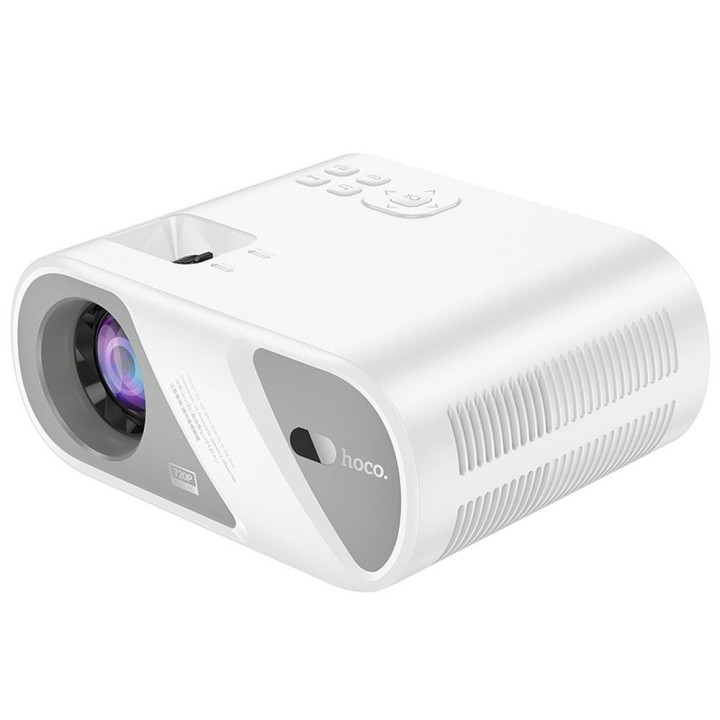 Projektor HD Ready Hoco Wi-Fi Bluetooth 720P DT1 biały