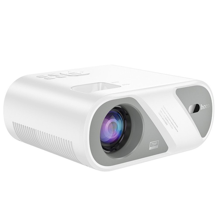 Projektor HD Ready Hoco Wi-Fi Bluetooth 720P DT1 biały