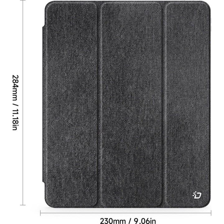 DUX DUCIS case UNID foldable with a stylus compartment for iPad Pro 13 (2024) black