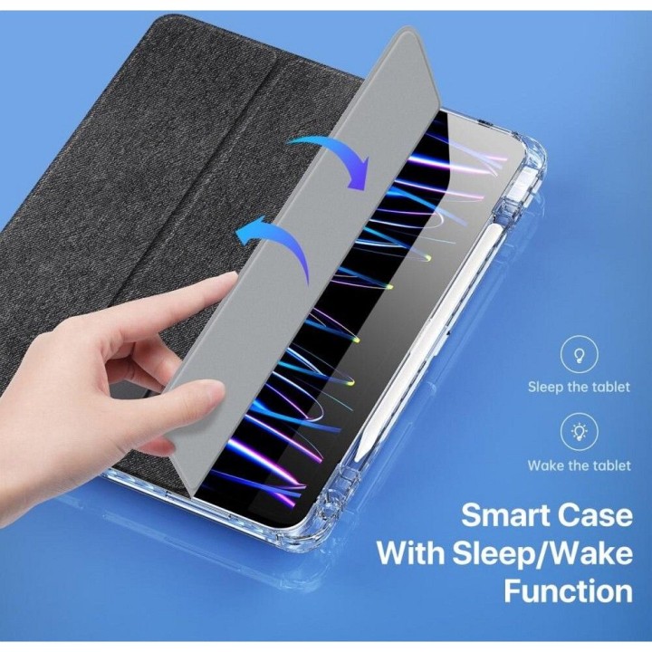 DUX DUCIS case UNID foldable with a stylus compartment for iPad Pro 13 (2024) black