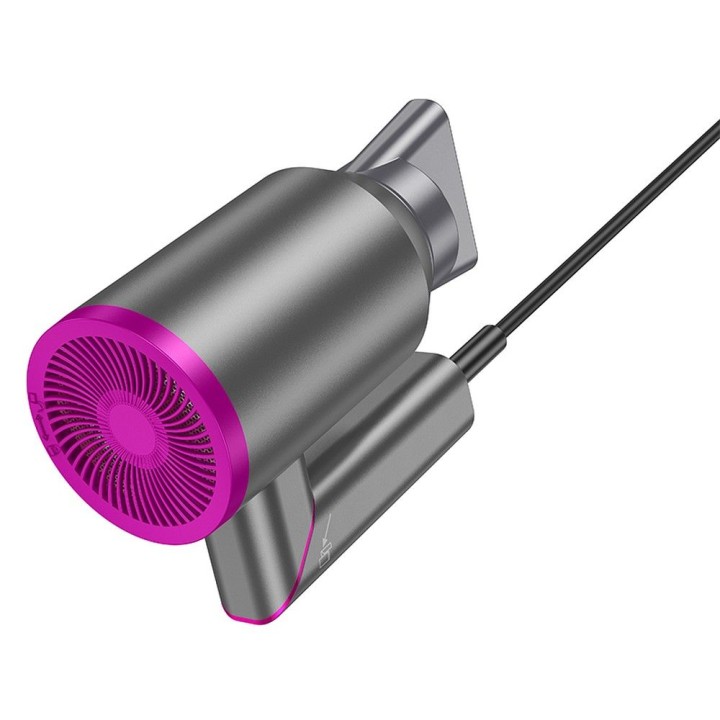 Hair dryer hair Hoco foldable HP13 PLUS red róż