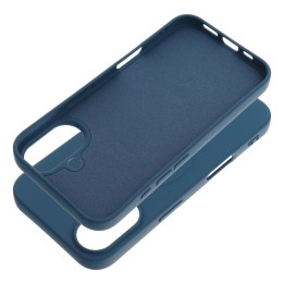 Case for iPhone 16 Silicone Mag Cover compatible with MagSafe (big hole) blue