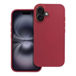 Чехол для iPhone 16 Frame magenta