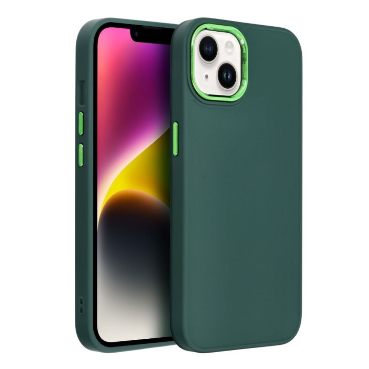 Чехол для iPhone 16 PRO Frame зеленый