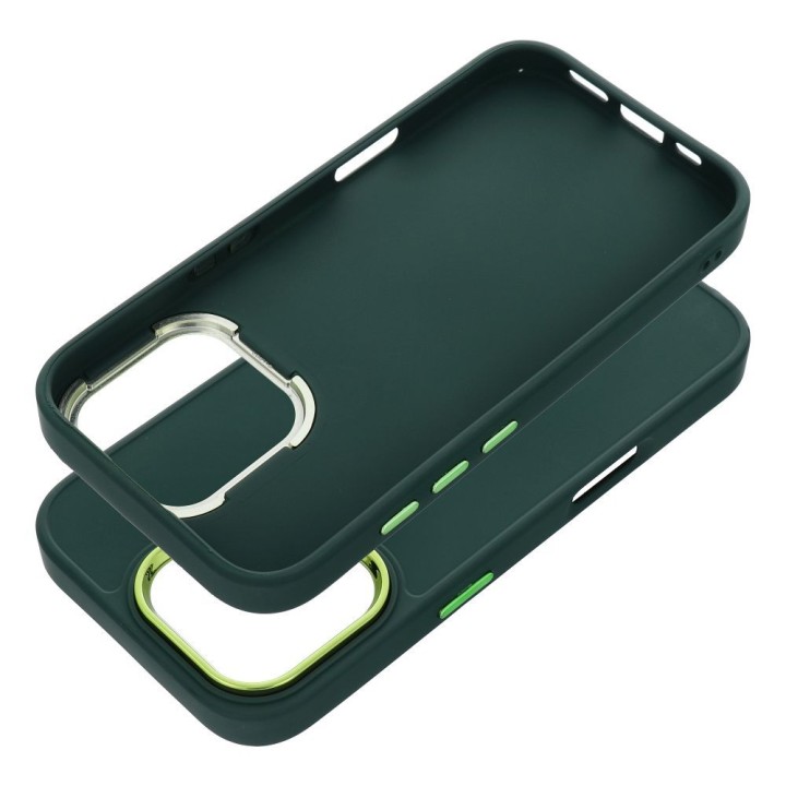 Чехол для iPhone 16 PRO Frame зеленый
