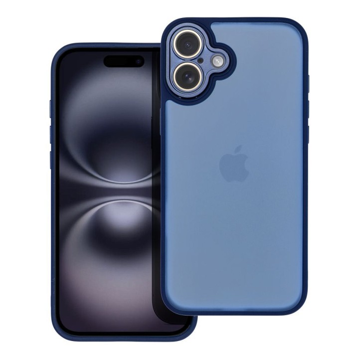 Чохол для iPhone 16 PLUS Variete темно-синій