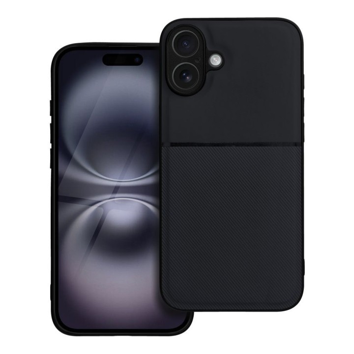 Чехол для iPhone 16 PLUS Noble черный