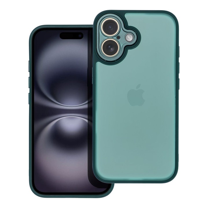 Etui na iPhone 16 Variete ciemnozielone