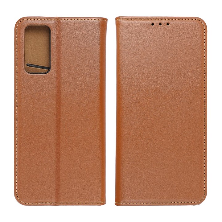 Flip case for iPhone 16 PLUS Smart Pro Book leather brown