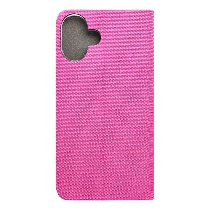 Flip case for iPhone 16 PLUS Sensitive Book pink