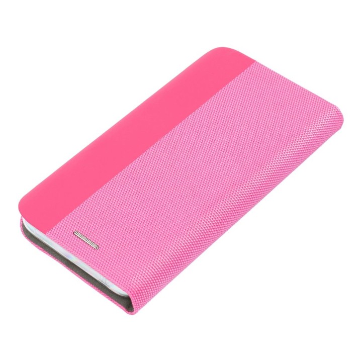 Etui z klapką na iPhone 16 PLUS Sensitive Book różowe