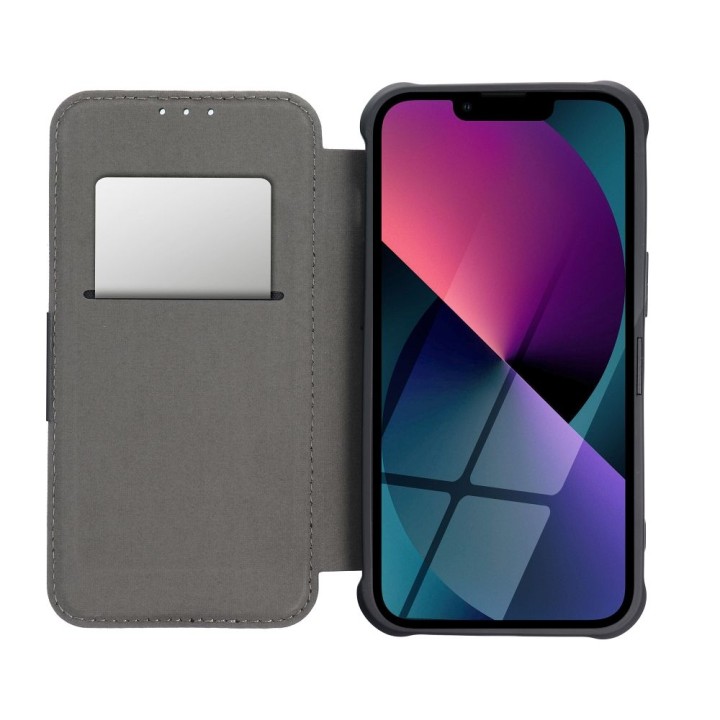 Чехол с клапаном для iPhone 16 PLUS Razor Book темно-зеленый
