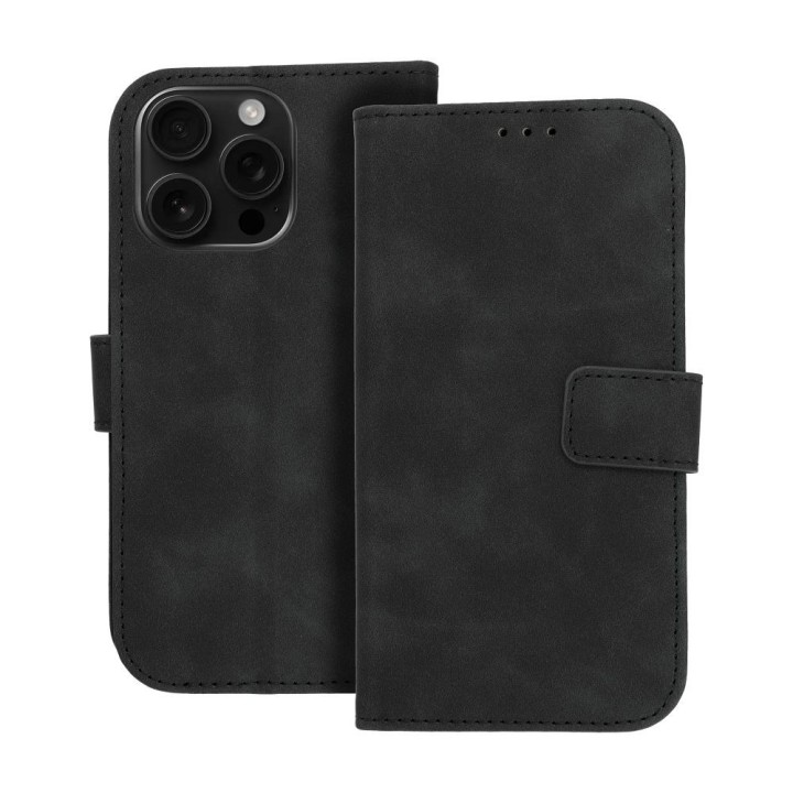 Flip case for iPhone 16 PRO Tender Book black