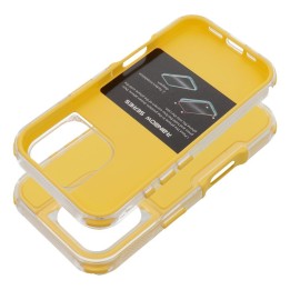Чехол для iPhone 16 PRO Matrix желтый