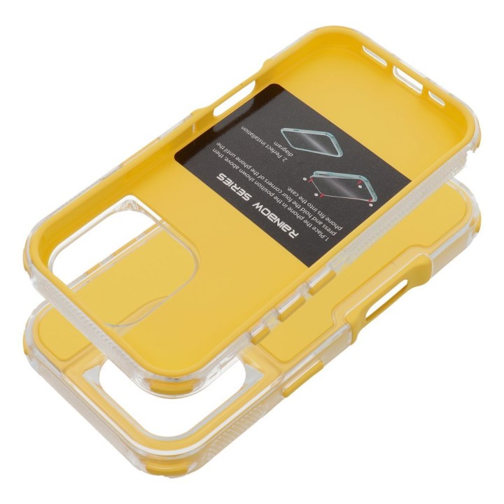 Etui na iPhone 16 PRO Matrix żółte