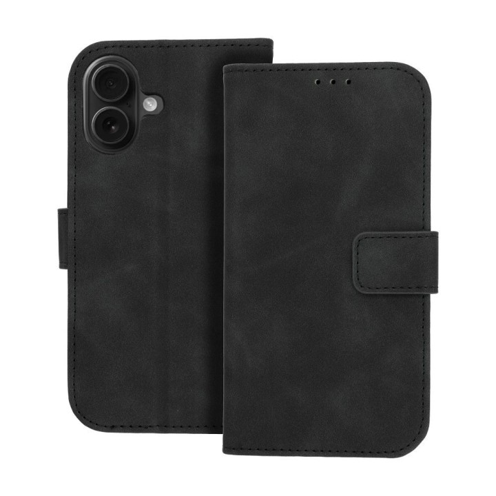 Flip case for iPhone 16 Tender Book black