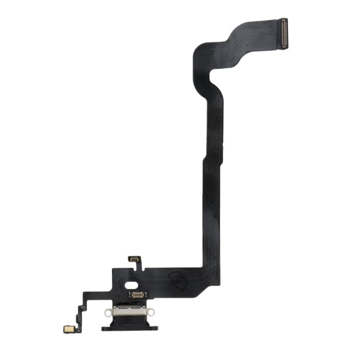 USB charging flex cable for IPHONE X black (removed from a device)