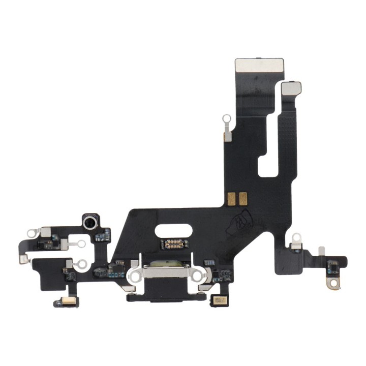 USB charging flex cable for IPHONE 11 black (removed from a device)