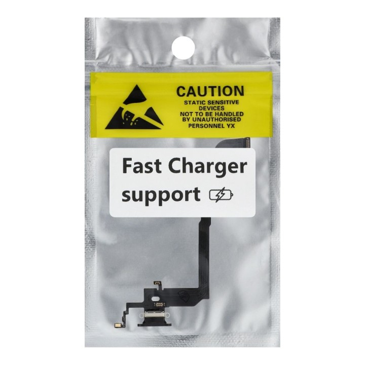Taśma ładowania USB do IPHONE X czarny (demotaż)