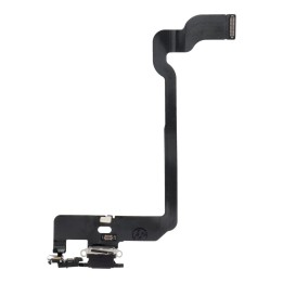 USB charging flex cable for IPHONE XR black (removed from a device)