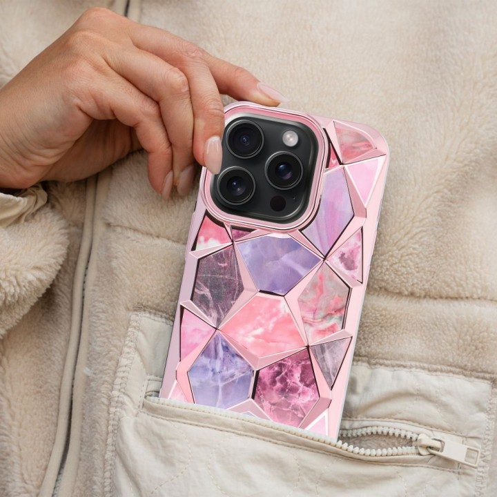 Чохол для iPhone 16 PLUS Twinki рожевий