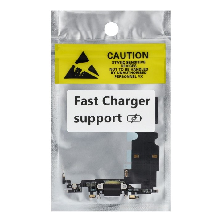 USB charging flex cable for IPHONE 8G black (removed from a device)