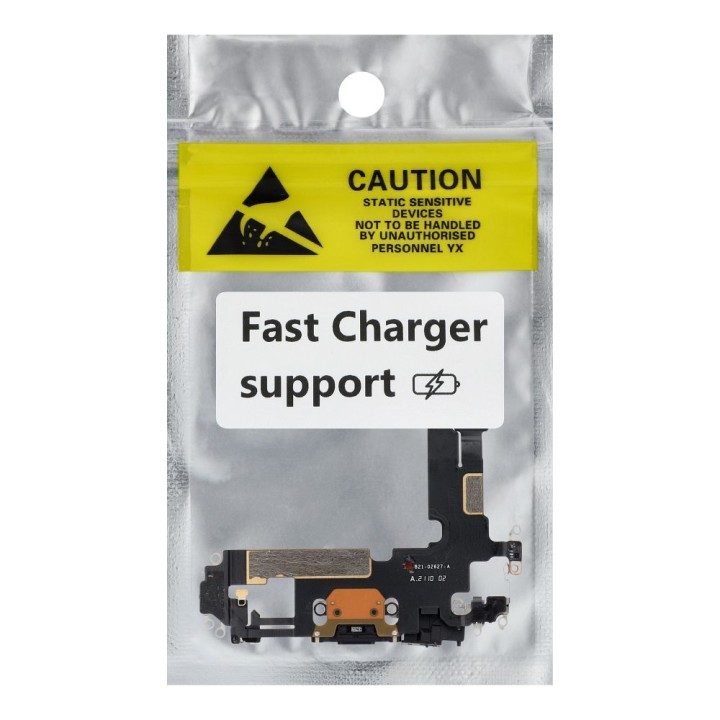 Flex cable charging USB for IPHONE 12 black (removal)