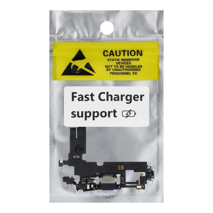 Flex cable charging USB for IPHONE 12 black (removal)