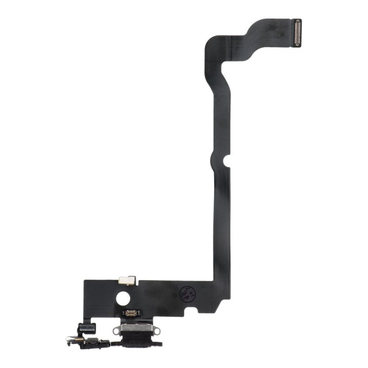 USB charging flex cable for IPHONE XS MAX black (removed from a device)