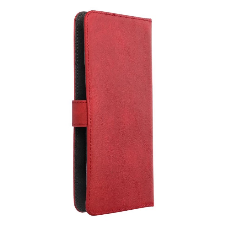 Чохол з клапаном для iPhone 12 / 13 / Samsung S6 / A5 2016 / Xcover 4 / S22 / Huawei P8 2017 Common Book розмір S червоний