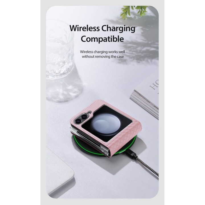 DUX DUCIS case BRIL for SAMSUNG Z FLIP6 5G pink