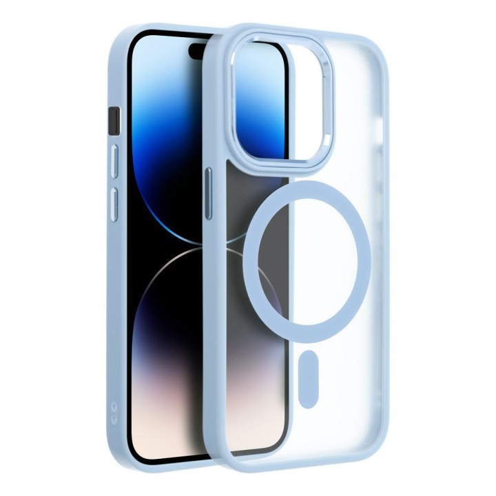 Case for iPhone 16 PRO MAX Matte Mag Cover MagSafe compatible blue