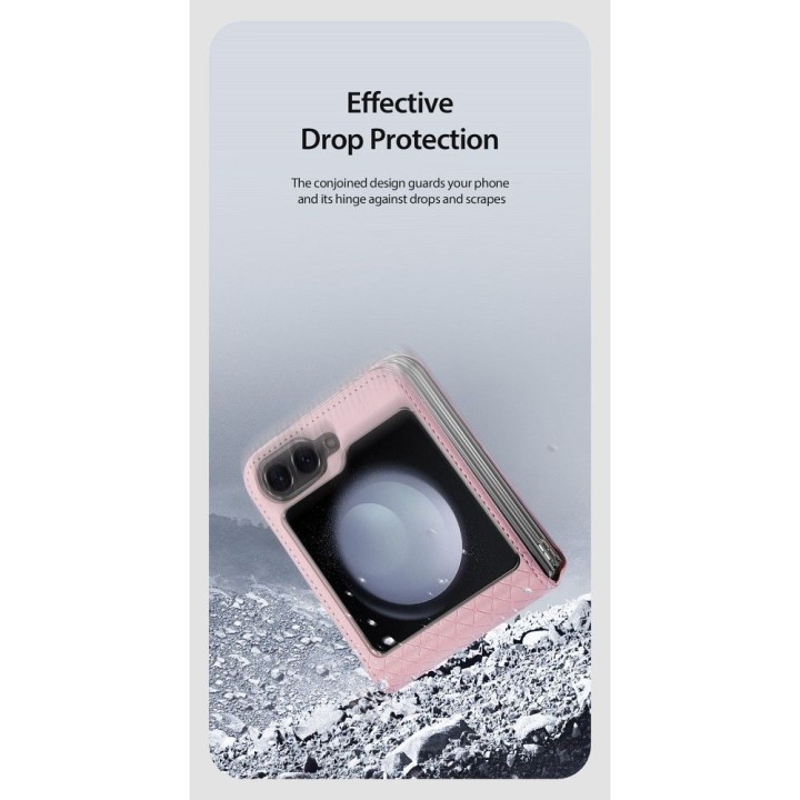 DUX DUCIS case BRIL for SAMSUNG Z FLIP6 5G pink