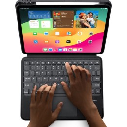 DUX DUCIS чохол DK складний із бездротовою клавіатурою для iPad Pro 11 (2024) чорний