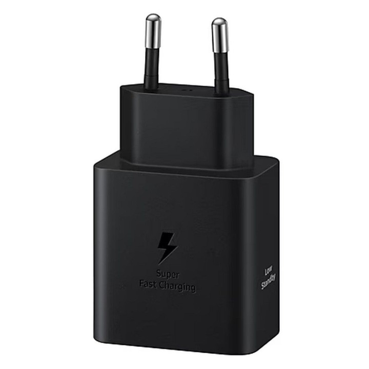 SAMSUNG oryginalna ładowarka sieciowa Typ C + kabel Typ C do Typ C PD 3A 45W EP-T4511XBEGEU czarna blister