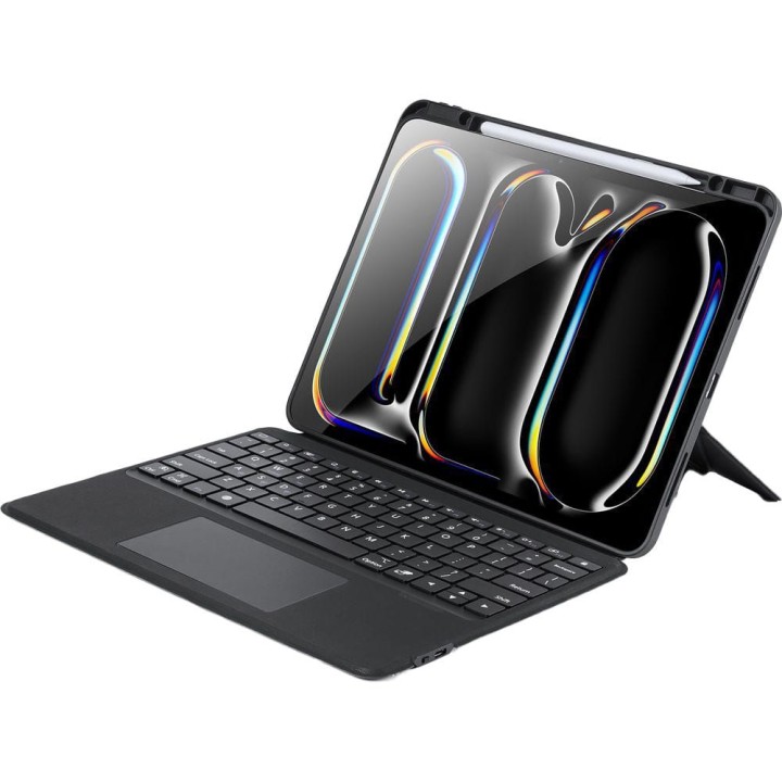 DUX DUCIS case DK foldable with keyboard wireless for iPad Pro 13 (2024) black