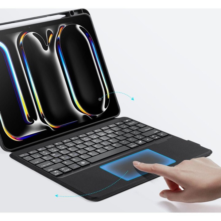 DUX DUCIS case DK foldable with keyboard wireless for iPad Pro 13 (2024) black