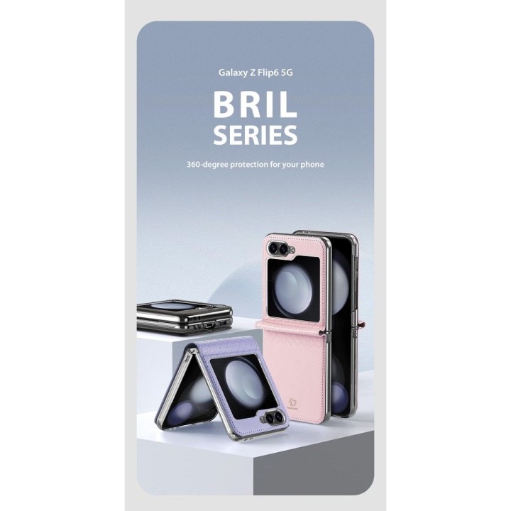 DUX DUCIS case BRIL for SAMSUNG Z FLIP6 5G purple