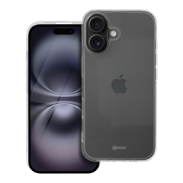 ROAR case ALL DAY COLORFUL JELLY for IPHONE 16 transparent