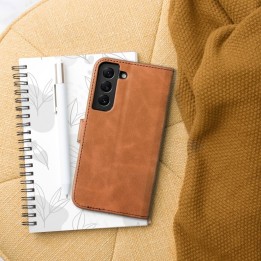 Etui z klapką na Samsung A32 LTE ( 4G ) Tender Book brązowe